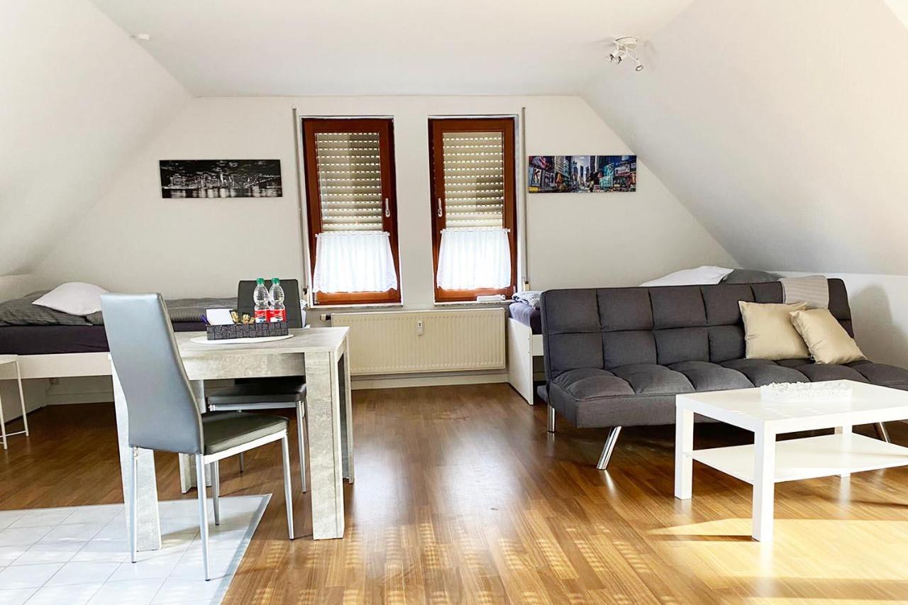 Schoenes 1 Zimmer Apartment Mit Dachterrasse 글라우하우 외부 사진
